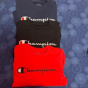 bundle champion crew necks